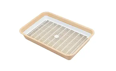 Homecat туалет для кошек с сеткой бежевый